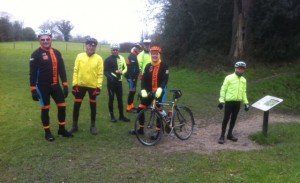 Fleet Cyclists at Silchester